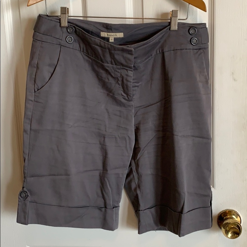 RW&CO. Gray Women's Bermuda Shorts